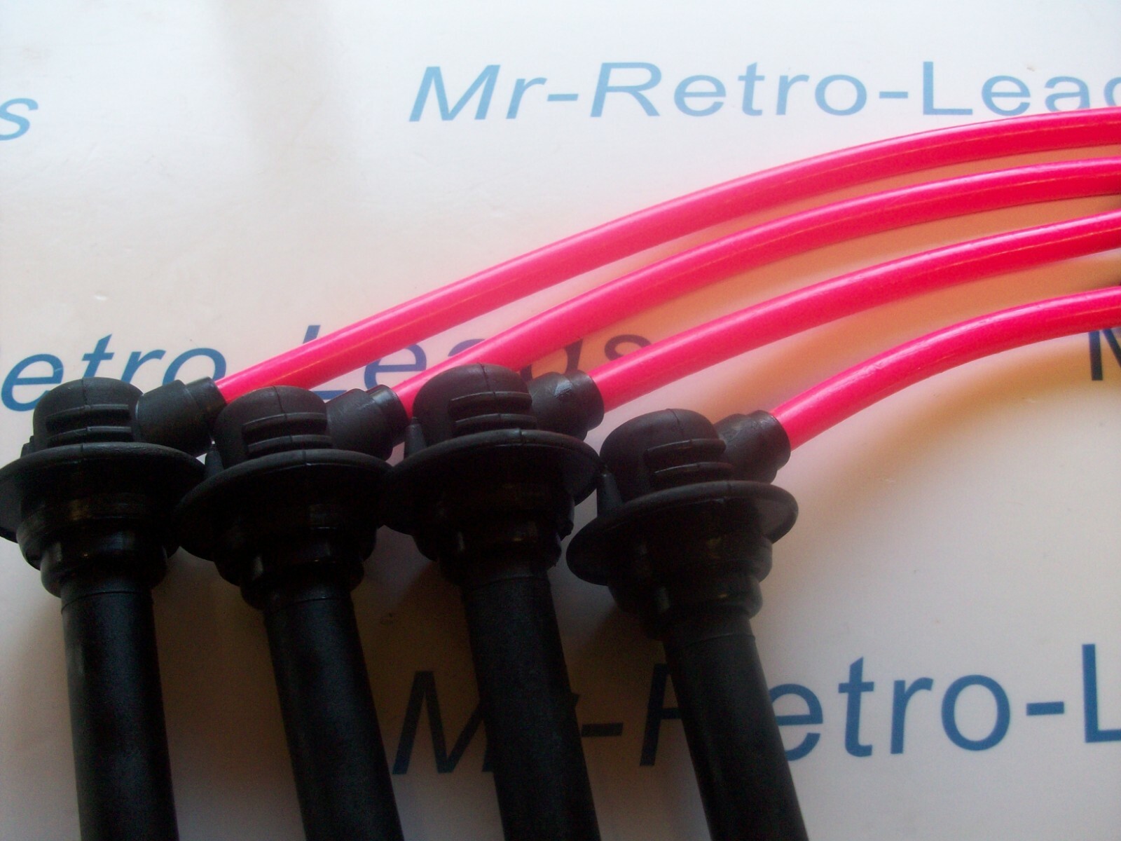 thumbnail image 2 of Bosch Spark Plugs & HT Leads Set For Mazda MX5 MK1 MK2 1.6L 1.8L 2 of 6
