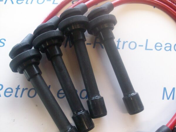 Red 10mm Performance Ht Leads Fits Nissan Micra K12 K11 Hatch 1.0i 1.3i 1.4i 16v