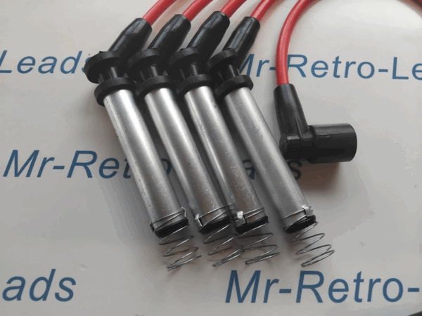 Red 10mm Performance Ignition Leads Vauxhall Nova Corsa Astra Mk3 Cavalier Mk3.