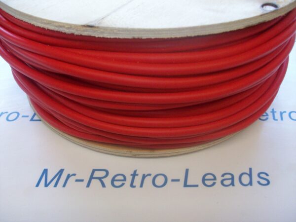 Red 7mm High Tension Copper Core Ignition Lead Cable 1 Meter Motorbikes Quality
