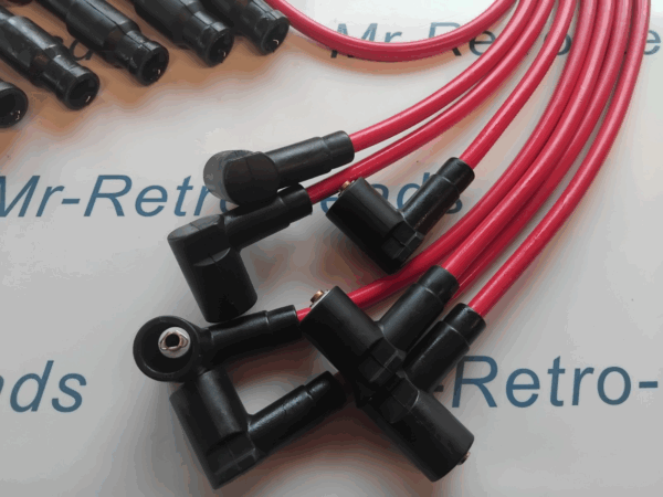 Red 7mm Ignition Leads Fits Ferrari 355   Berlinetta 3.5   1994   99 Hand Built