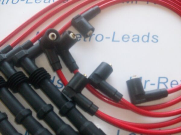 Red 7mm Ignition Leads Golf Gti Corrado Ibiza Scirocco 1.8 2.0 16v Kr Abf Ht