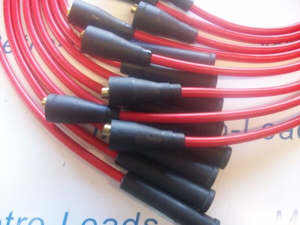 Red 7mm Performance Ignition Leads 1965 > 1983 For The Rr Shadow 1 2 6.75