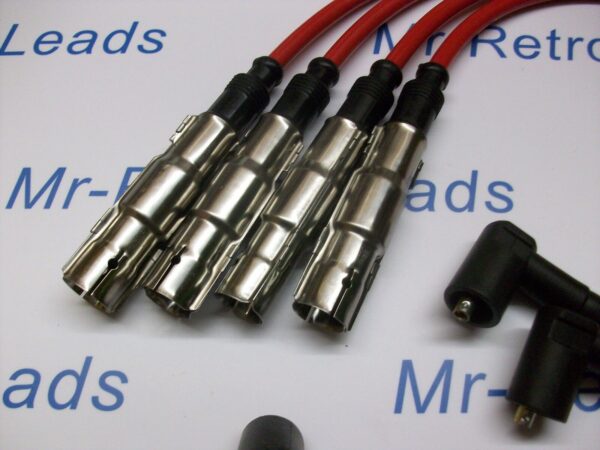 Red 7mm Performance Ignition Leads Leads Golf Polo Lupo 1.0 1.4 8v Quality Leads