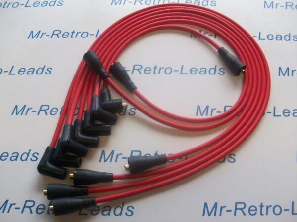 Red 7mm Performance Ignition Leads Fits The Jaguar Mk 2 Xj6 Xk 6 Cyl Quality Ht