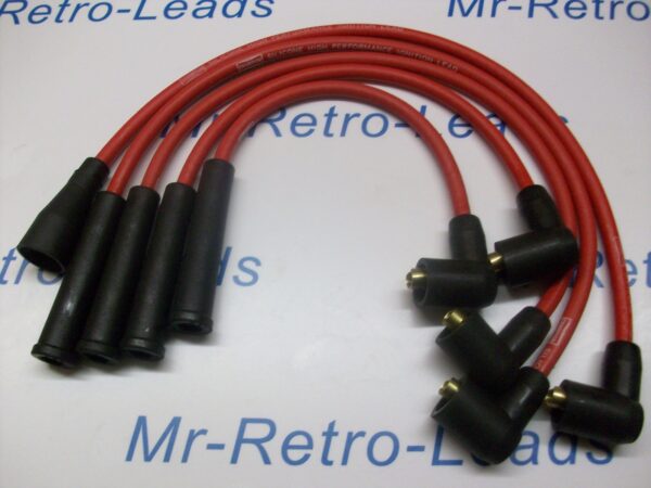 Red 7mm Performance Ignition Leads Triumph Tr3 Tr4 Tr4a Champion Ht Quality Lead