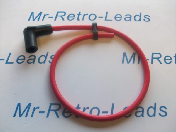 Red 7mm Petrol Lawn Mower Strimmer Chainsaw 20" Long Ignition Lead Ht With Boot