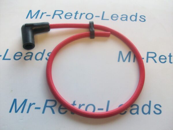 Red 7mm Petrol Lawn Mower Strimmer Chainsaw 20" Long Ignition Lead Ht With Boot