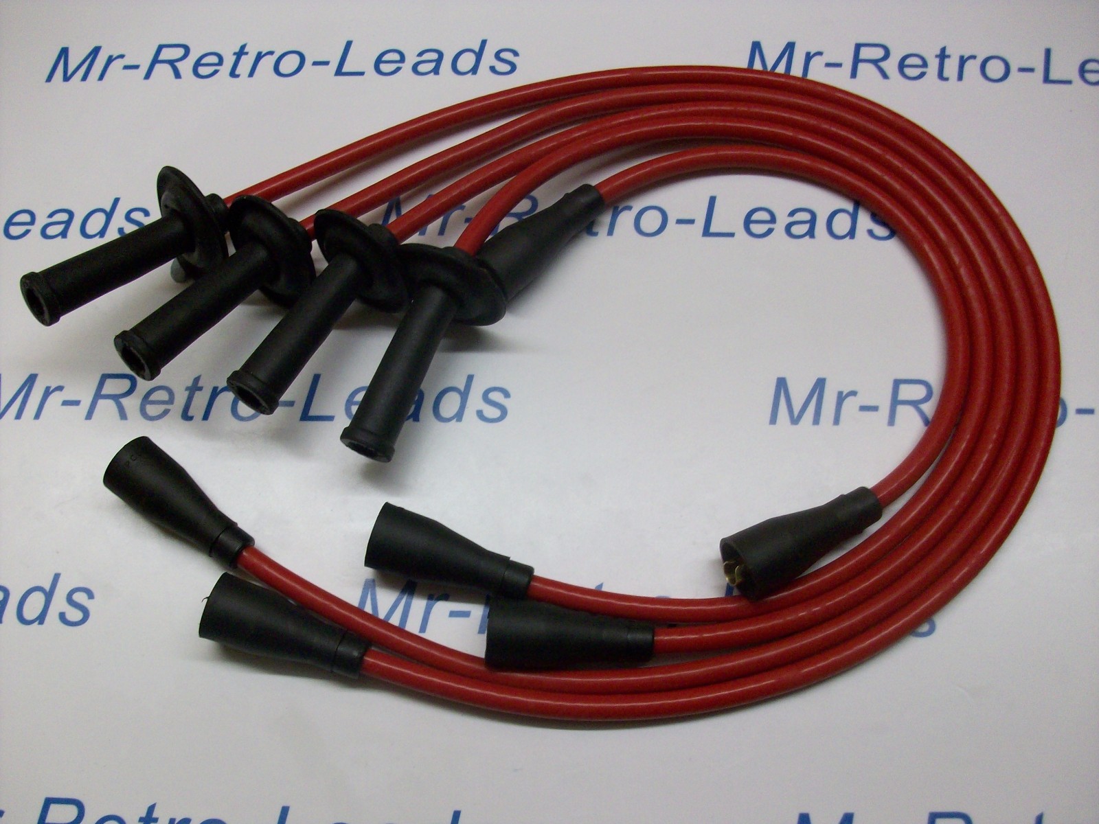 Red 8.5mm Ignition Leads Transporter Camper T1 T2 Bus Air Cooled 1600 Quality
