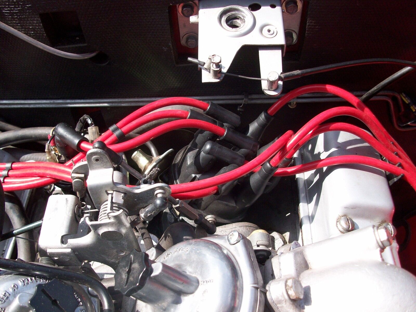 Red 8.5mm Performance Ignition Leads Triumph Stag 3.0 V8 Quality Hand Built Ht
