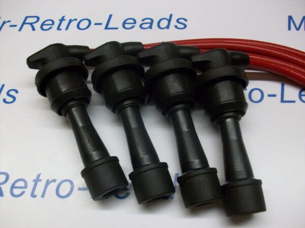 Red 8.5mm Performance Ignition Leads Will Fit Mitsubishi Lancer Evo 1 2 3 Turbo