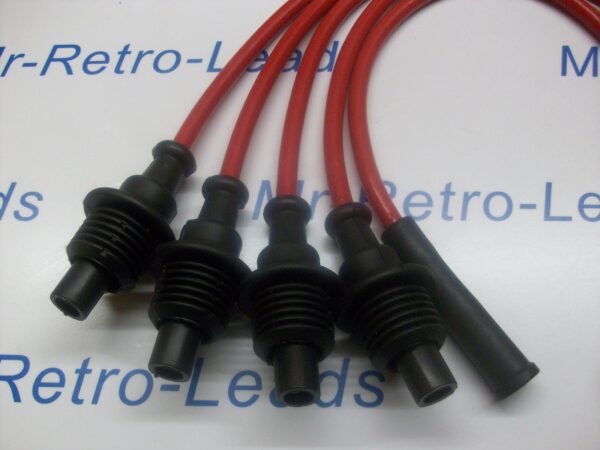 Red 8.5mm Performance Ignition Leads For Renault Clio 1.8i Rsi 19 1.8i Cabriolet