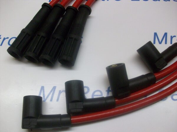 Red 8.5mm Performance Ignition Leads For The Cinquecento Seicento 1.1 Sporting