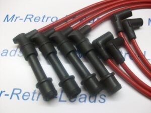 Red 8.5mm Performance Ignition Leads Lotus Elan Se 1.6i Turbo 16v M100 Quality