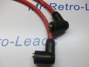 Red 8.5mm Performance Ignition Leads Harley Davidson Leads Are 11" Long To Order