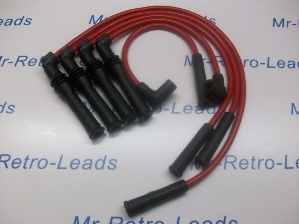 Red 8.5mm Performance Ignition Leads For 309 405 1.9 Mi16 16v Bx19 16v Quality