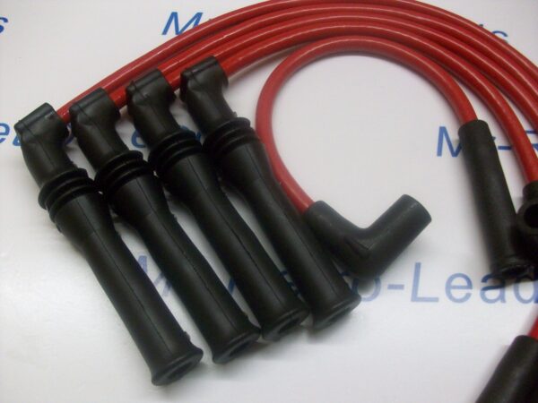 Red 8.5mm Performance Ignition Leads For 309 405 1.9 Mi16 16v Bx19 16v Quality