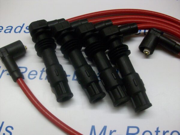 Red 8.5mm Performance Ignition Leads For Polo 1.4 100 16v Quality 1996 1999