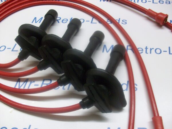 Red 8.5mm Performance Ignition Leads Fits The Subaru Impreza 2.0 Turbo Wrx Sti