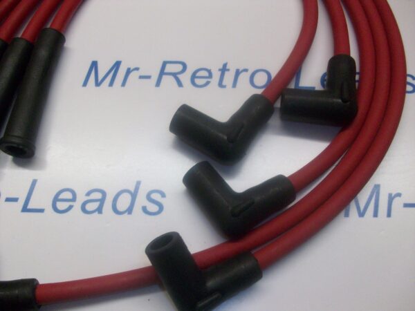 Red 8.5mm Performance Ignition Leads For Racing Nova 1.3 1.4 Hei Distributor Cap