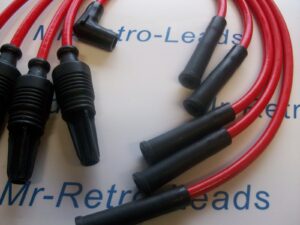 Red 8.5mm Performance Ignition Leads For 106 205 306 309 405 1987 > Quality Lead