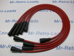 Red 8.5mm Performance Ignition Leads For The Capri 1.6 2.0 Ohc Cortina P100 Ht