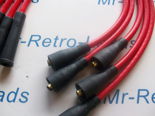 Red 8.5mm Performance Ignition Leads 124 Sport 124 Spider 125 132 Quality Leads