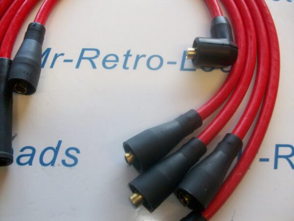 Red 8.5mm Performance Ignition Leads For The Fiesta Mk1 950 1.1 Quality Leads