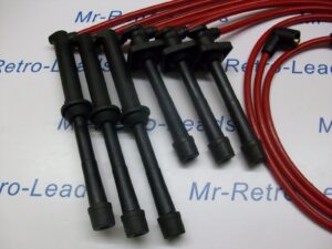 Red 8.5mm Performance Ignition Leads Probe 323f Engine Only V6 24v Mx-3 Xedos Ht