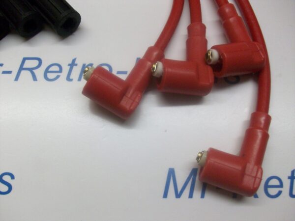 Red 8.5mm Performance Ignition Leads Punto 1.4 Gt Turbo Facet Quality Ht Leads