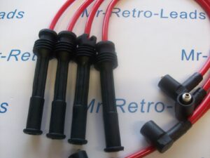 Red 8.5mm Performance Ignition Leads For The Clio Mk11 2.0 16v Sport Fiat Punto