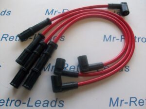 Red 8.5mm Performance Ignition Leads For  Punto Mk2 1999-05 8v 1.1 1.2 Twin Coil