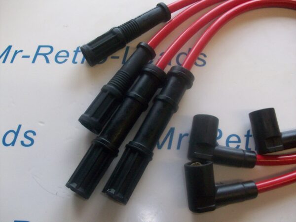 Red 8.5mm Performance Ignition Leads For  Punto Mk2 1999-05 8v 1.1 1.2 Twin Coil