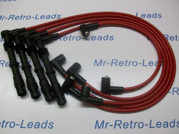 Red 8.5mm Performance Ignition Leads Golf Gti Corrado Ibiza Scirocco 1.8 2.0 16v