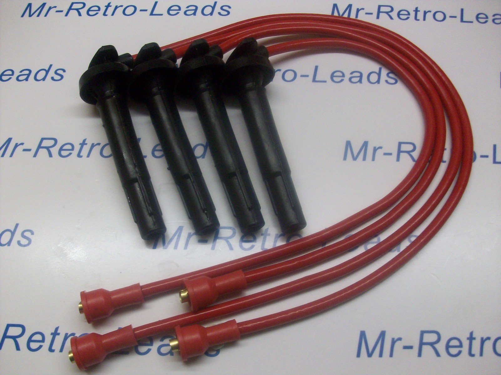 Red 8.5mm Performance Ignition Leads Fits Subaru Impreza Forester Quality Leads