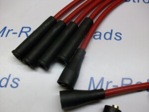 Red 8m Performance Ignition Leads Escort Mk4 Mk3 2 Rs Turbo Fiesta Mk2 Orion Mk2