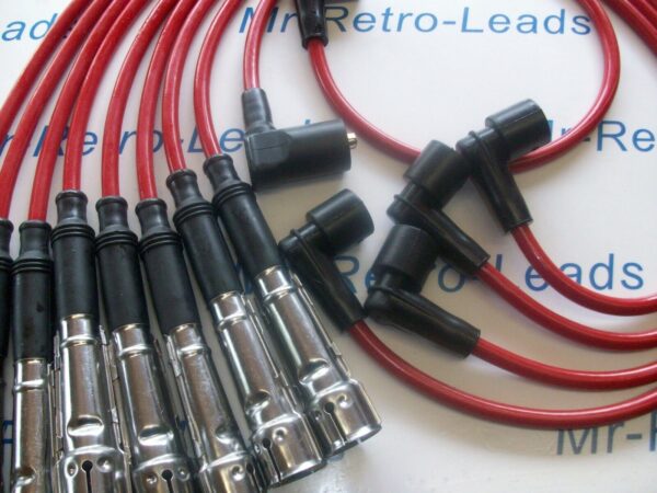Red 8mm Ignition Leads To Fit The Mercedes 350 S420 S500 Sl380 Sl450 Sl500 Din