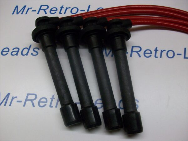 Red 8mm Performance Ignition Leads Will Fit Honda Crx 1.6i Vti Mkiii Targa  Sohc