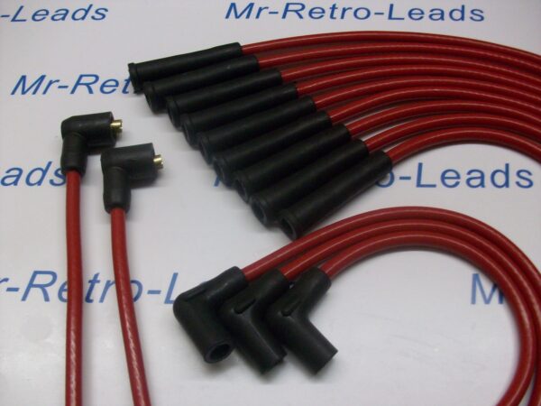 Red 8mm Performance Ignition Leads Fits Jaguar Daimler V12 3 Series He Xj12 Xj6