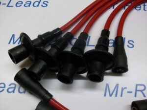 Red 8mm Performance Ignition Leads For Beetle & T2 1968-1979 Quality Ht Leads