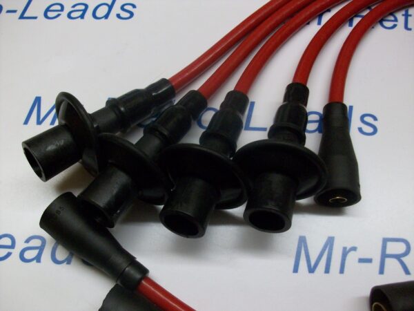 Red 8mm Performance Ignition Leads For Beetle & T2 1968-1979 Quality Ht Leads