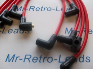 Red 8mm Performance Ignition Leads Volvo 480 460 440 2.0 1.7 Turbo B18ft