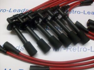 Red 8mm Performance Ignition Leads For The 911 1963-1990 Targa Quality Ht Leads