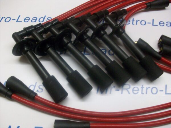 Red 8mm Performance Ignition Leads For The 911 1963-1990 Targa Quality Ht Leads