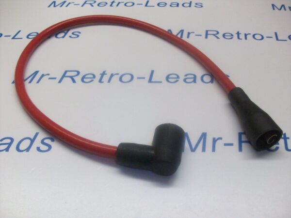 Red 8mm Performance 20" Ignition Lead Coil Ht All Cars From  50s / 70s & More..