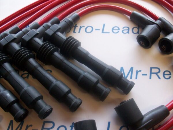 Red 8mm Performance Ignition Leads Carlton 3.6 24v Gsi Model Only Quality Leads