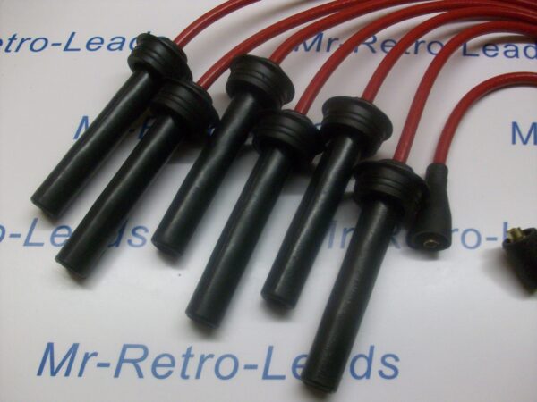 Red 8mm Performance Ht Leads Fits Jaguar Xj6 X300 Xj40 81 Xjs Xjsc 3.2 3.6 4.0