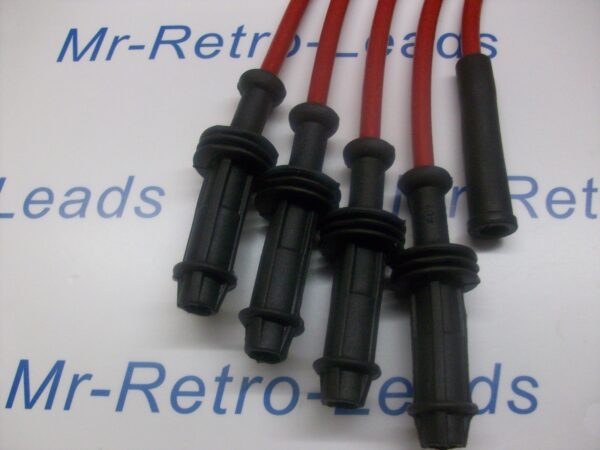 Red 8mm Performance Ignition Leads For Ax C15 Zx 106 205 Quality Ht Leads