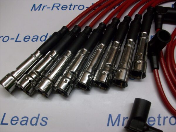 Red 8mm Performance Ht Leads Fits Mercedes 350 450 S420 S500 Sl380 Sl450 Sl500