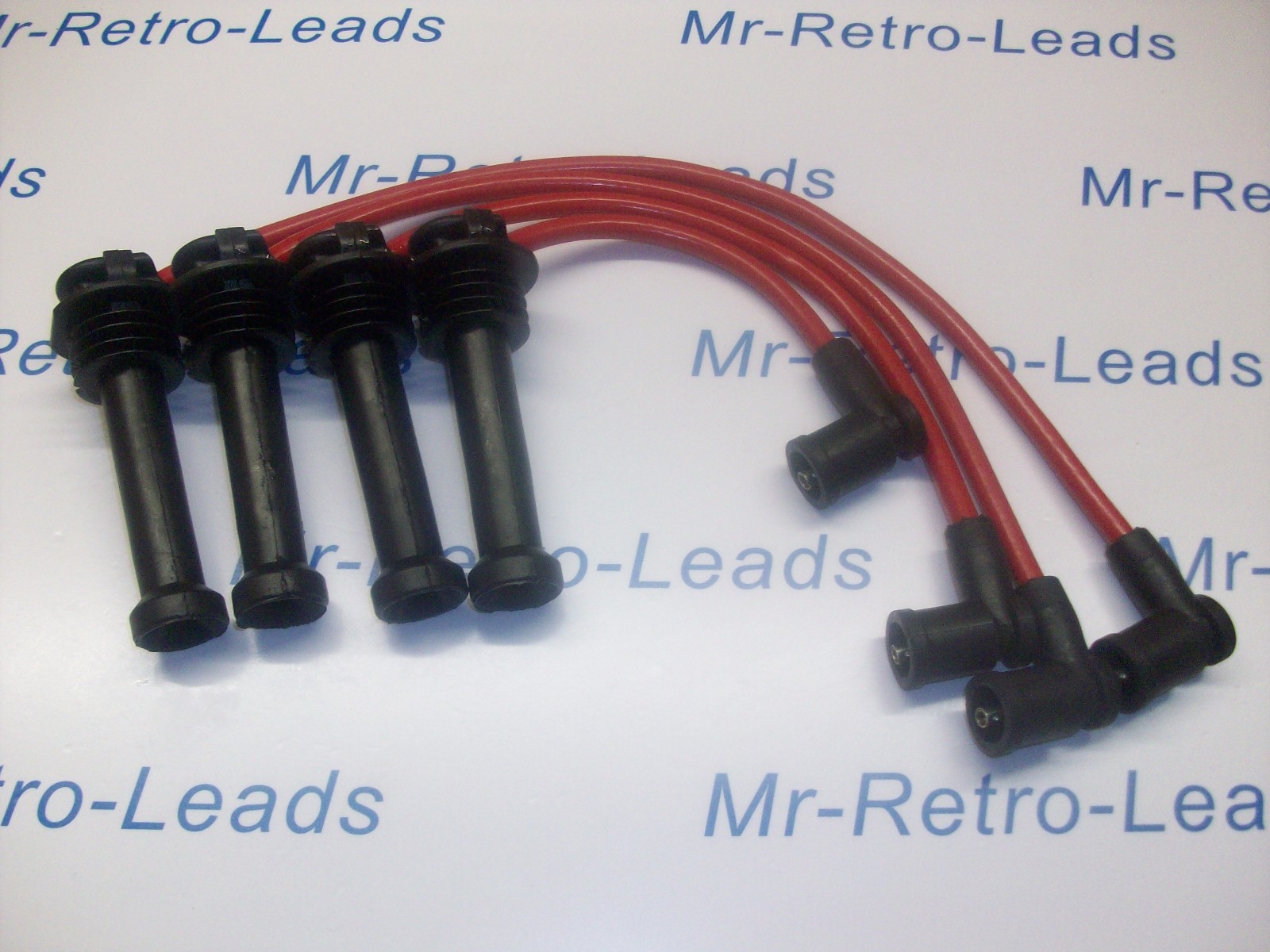 Red 8mm Performance Ignition Leads For The Transit Connect 1.8 16v Quality  Lead